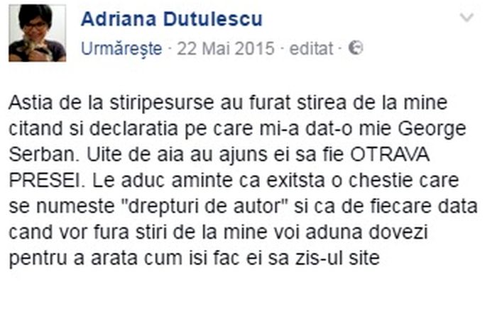 Ciorditorii Presei Site Ul Stiripesurse Ro Fura Sistematic